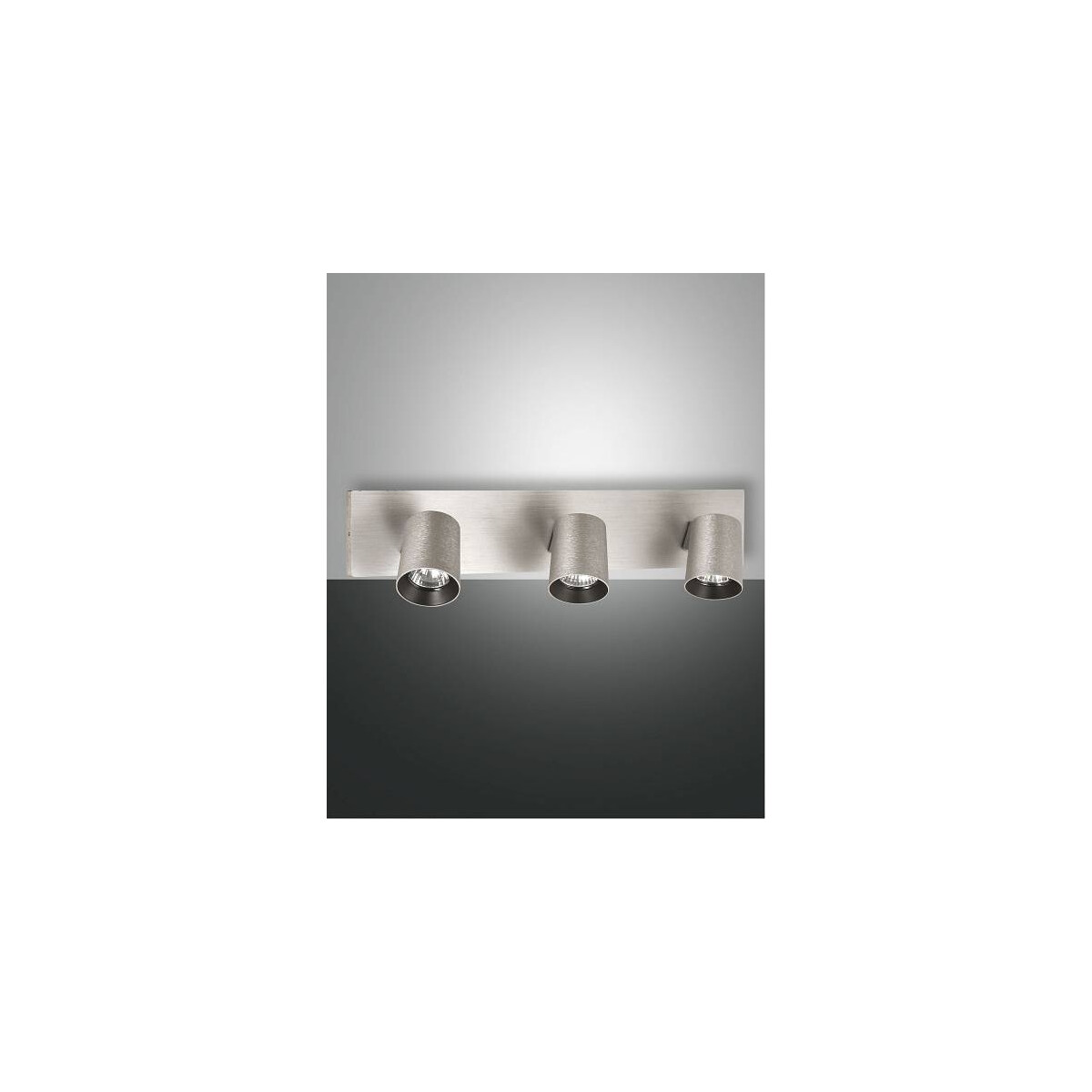Fabas Luce Modo Spot GU10 3X35W Metall Aluminium gebuerstet
