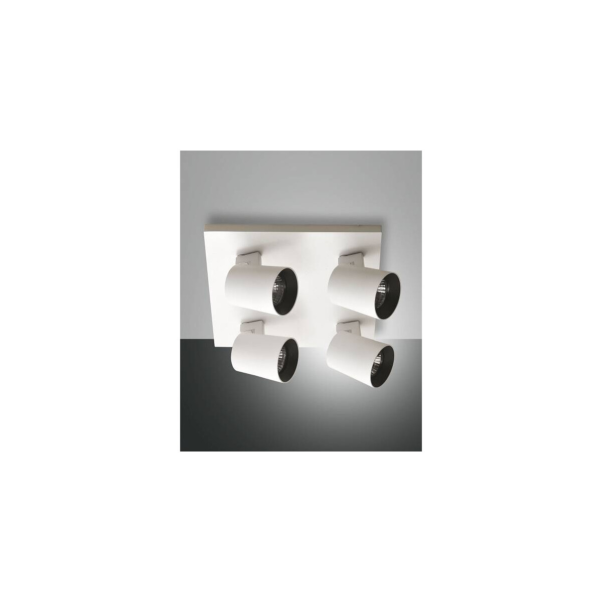 Fabas Luce Modo Spot GU10 4X35W Metall Weiss