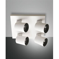 Fabas Luce Modo Spot GU10 4X35W Metall W gallery