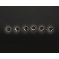 Fabas Luce Ara Wandleuchte LED 12W Metall- und Methacrylat S