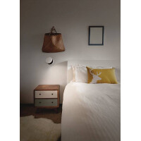 Fabas Luce Ara Wandleuchte LED 12W Metall- und Methacrylat W