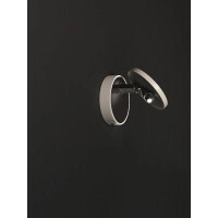 Fabas Luce Ara Wandleuchte LED 12W Metall- und Methacrylat W