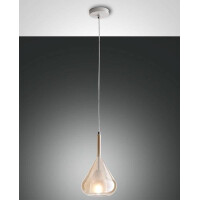 Fabas Luce Lila Pendelleuchte E27 1X40W  gallery