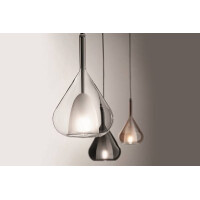 Fabas Luce Lila Pendelleuchte E27 3X40W Metall weiss und dre