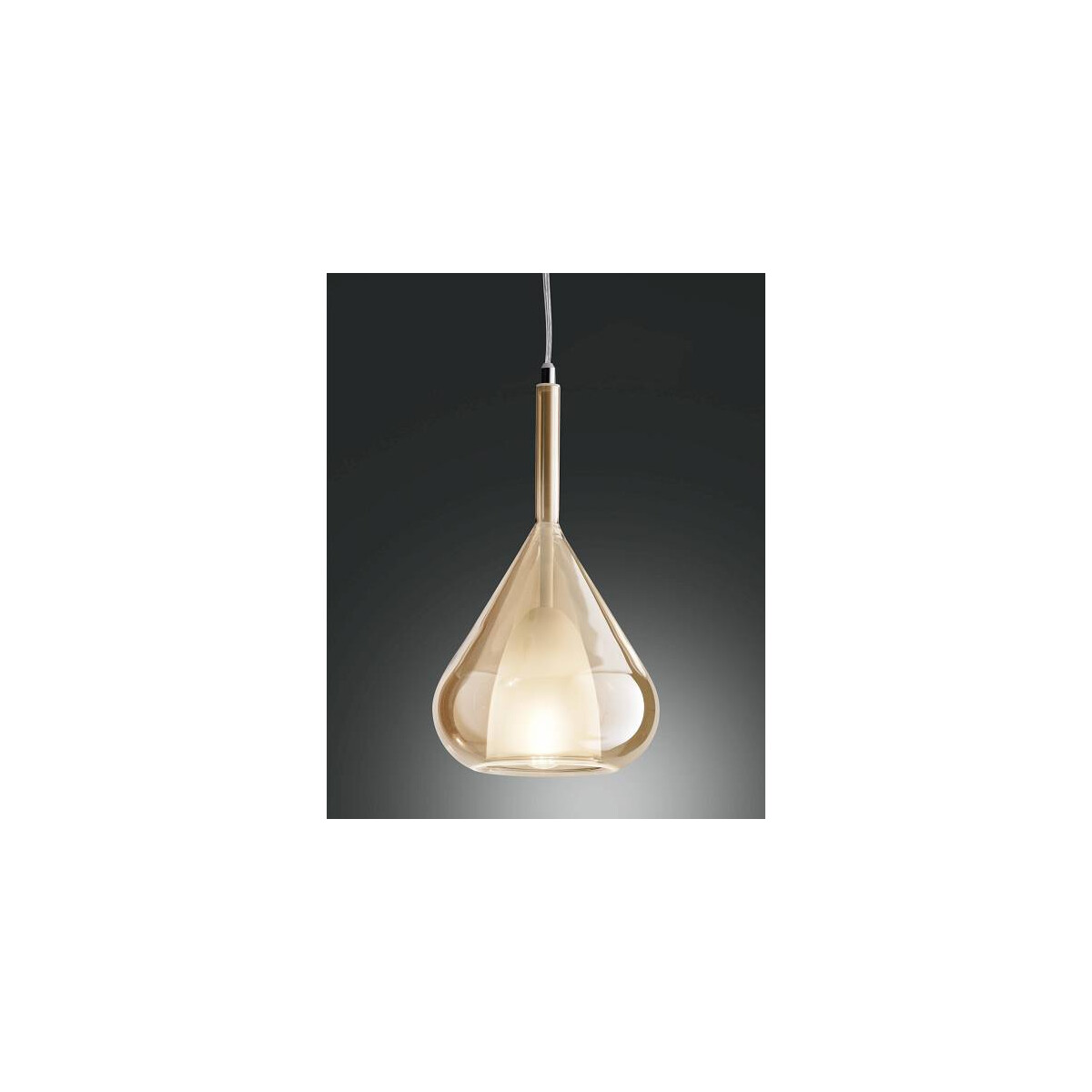 Fabas Luce KIT LUCI Glaspendel (Modular System) E27 Borsilicatglas Amber