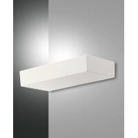 Fabas Luce Emma Wandleuchte LED 1x27W Aluminiumdrucuss Weiss