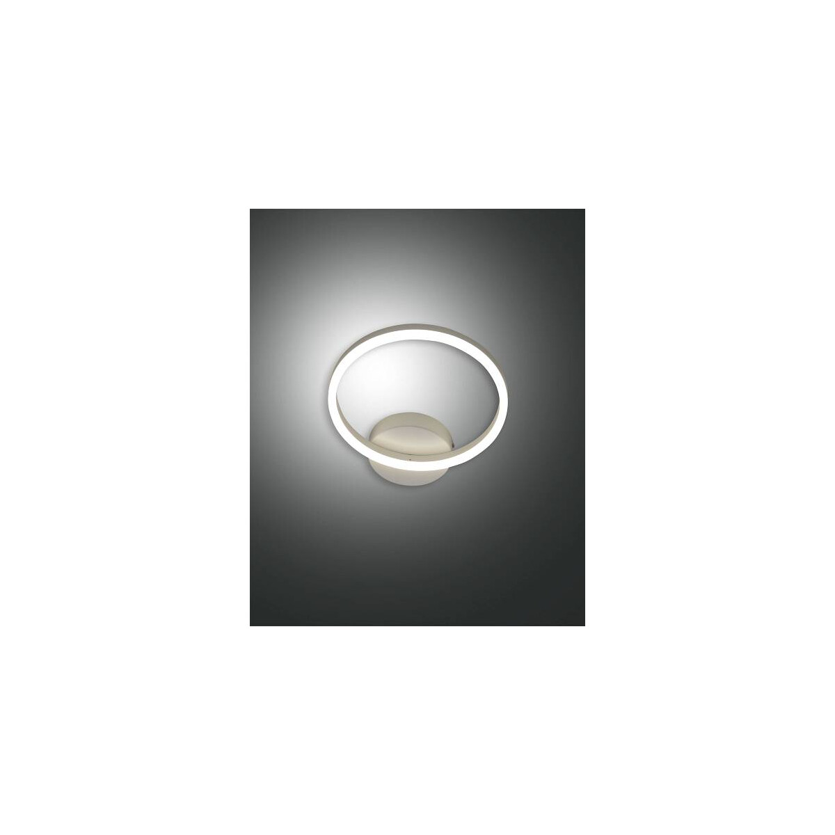 Fabas Luce Giotto Wandleuchte LED 1x18W Metall- und Methacrylat Weiss