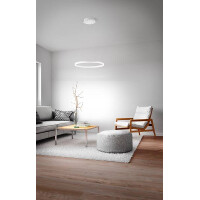 Fabas Luce Giotto Pendelleuchte inkl. Smartluce LED 2x18W Me