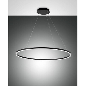 Fabas Luce Giotto Pendelleuchte LED 1x60W Metall- und Methac
