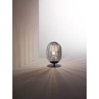 Fabas Luce Infinity Tischleuchte E27 1X40W Metall und geblas