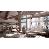 Fabas Luce Infinity Pendelleuchte E27 1X60W Metall und gebla