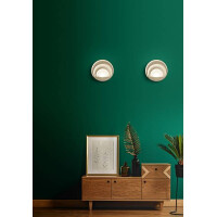 Fabas Luce Sunrise Wandleuchte LED 1x29W Aluminiumdrucuss Go