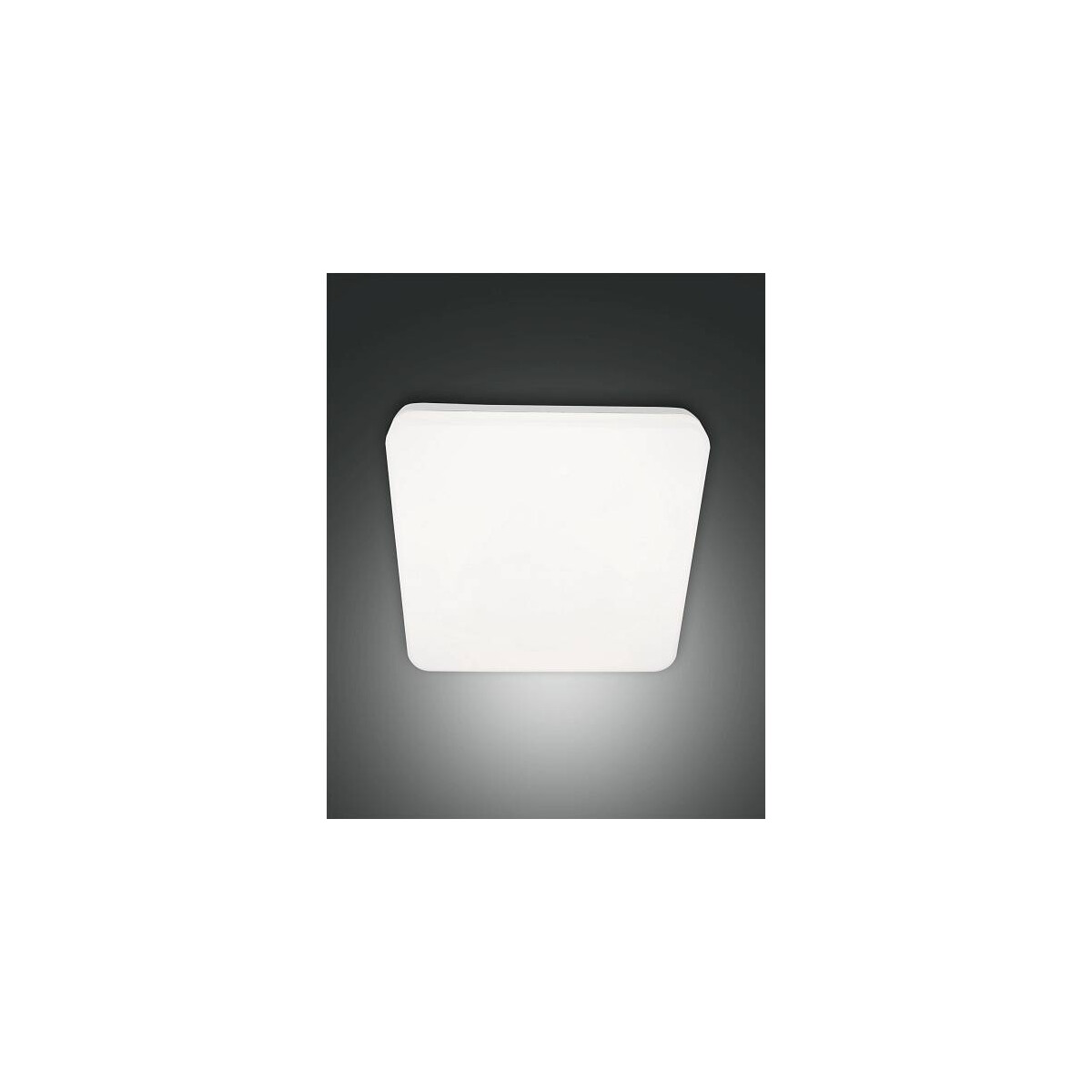 Fabas Luce Folk Deckenleuchte LED 1x27W Polycarbonatstruktur Weiss