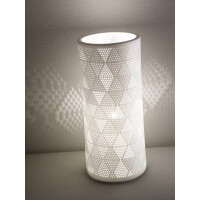 Fabas Luce Micol Tischleuchte E27 1X40W Metall- und Keramik 