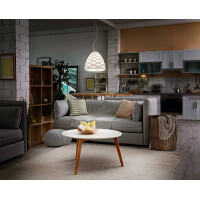 Fabas Luce Duchessa Pendelleuchte E27 1X40W Metall- und Kera