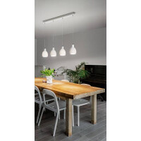 Fabas Luce Marina Pendelleuchte E27 4X40W Metall- und Kerami
