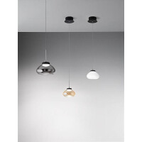 Fabas Luce Arabella Pendelleuchte LED 1x8W Metall und...