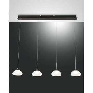 Fabas Luce Arabella Pendelleuchte inkl. Smartluce LED 4x8W M