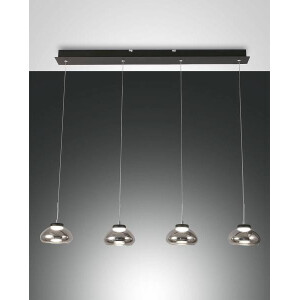 Fabas Luce Arabella Pendelleuchte inkl. Smartluce LED 4x8W M