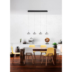 Fabas Luce Arabella Pendelleuchte inkl. Smartluce LED 4x8W M
