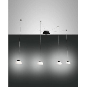 Fabas Luce Arabella Pendelleuchte inkl. Smartluce LED 4x8W M