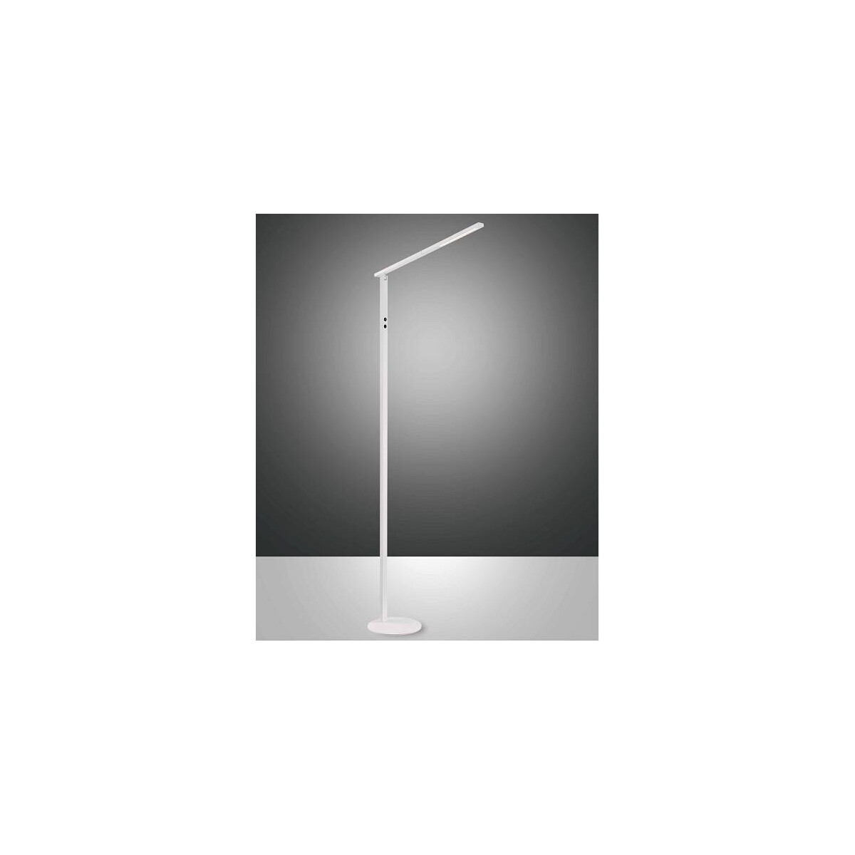 Fabas Luce Ideal Steh/Leseleuchte LED 1x10W Aluminium Weiß