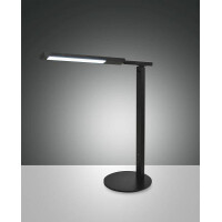 Fabas Luce Ideal Tischleuchte LED 1x10W Aluminium Schwarz