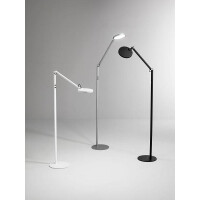 Fabas Luce  Regina Steh/Leseleuchte LED 1x10W Metall- und Me