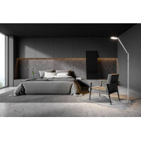 Fabas Luce Regina Steh/Leseleuchte LED 1x10W Metall- und Met