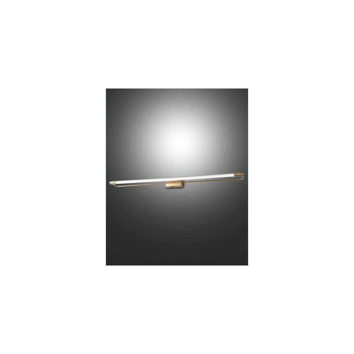 Fabas Luce Rapallo Wandleuchte LED 1x20W Metall- und Methacrylat Messing satiniert