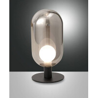 Fabas Luce Gubbio Tischleuchte G9 LED 1x3W Metall und...