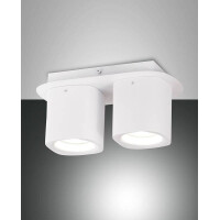 Fabas Luce Smooth Spot GU10 2X10W Alumin gallery