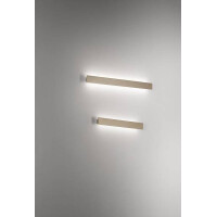 Fabas Luce Lotus Wandleuchte LED 1x20W Aluminium Gold edelma