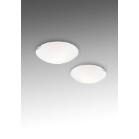 Fabas Luce Fox LED Deckenleuchte LED 1x12W Metall und Glas W