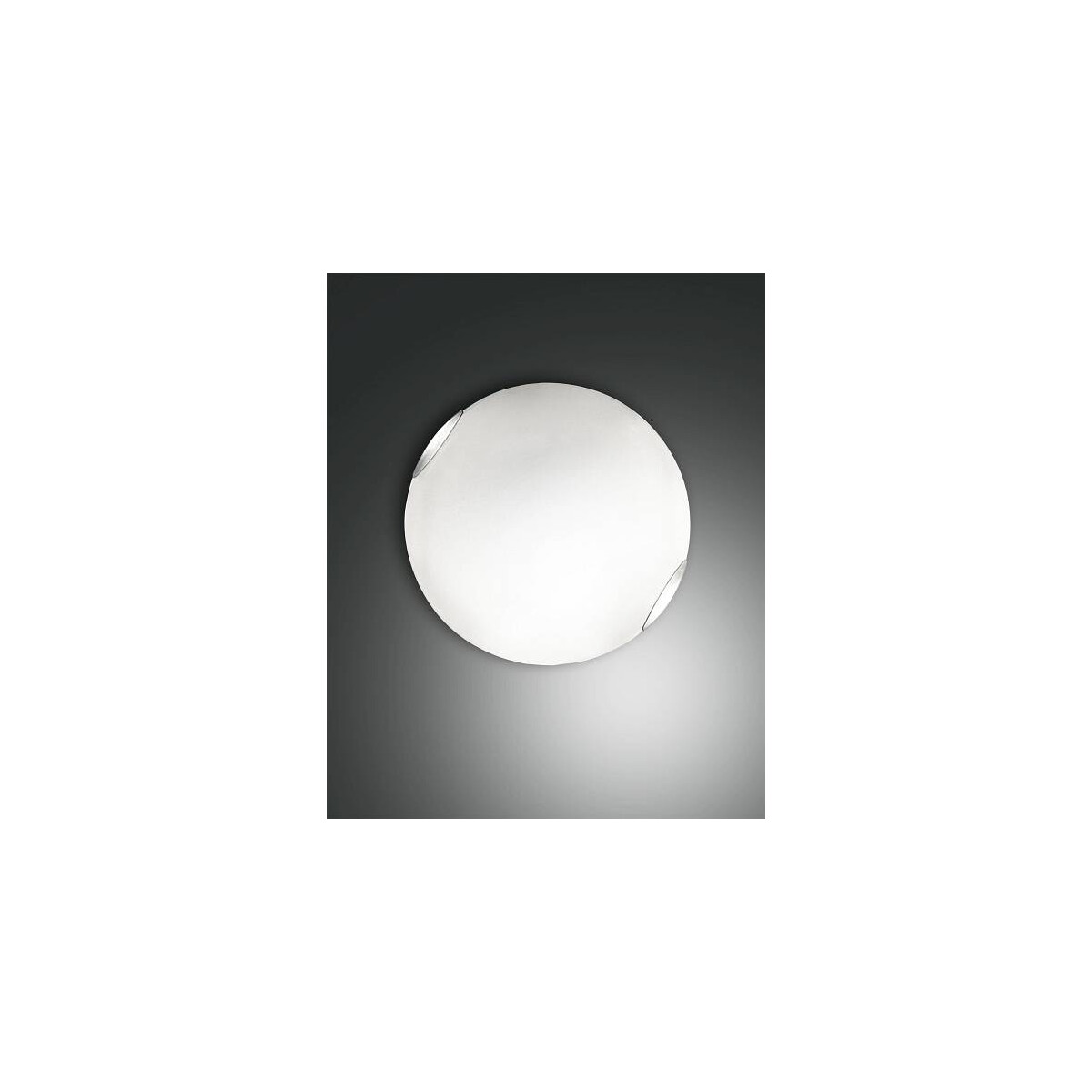 Fabas Luce Fox LED Deckenleuchte LED 1x24W Metall und Glas Weiss