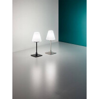 Fabas Luce Lucy Tischleuchte G9 LED 1x3W Metall und geblasen