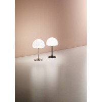 Fabas Luce Gaia Tischleuchte G9 LED 1x3W Metall und geblasen