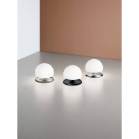 Fabas Luce Morgana Tischleuchte G9 LED 1x3W Metall und gebla