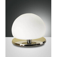 Fabas Luce Morgana Tischleuchte G9 LED 1x3W Metall und...