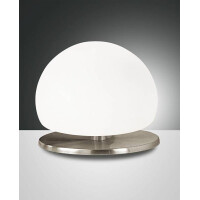 Fabas Luce Morgana Tischleuchte G9 LED 1x3W Metall und...