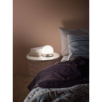 Fabas Luce Morgana Tischleuchte G9 LED 1x3W Metall und gebla