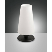 Fabas Luce Milady Tischleuchte G9 LED 1x3W Metall und...