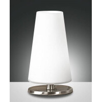 Fabas Luce Milady Tischleuchte G9 LED 1x3W Metall und...