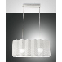 Fabas Luce Glicine Pendelleuchte E27 1X60W weiss 3581-45-102