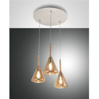 Fabas Luce Tris Pendelleuchte E27 3X40W  gallery