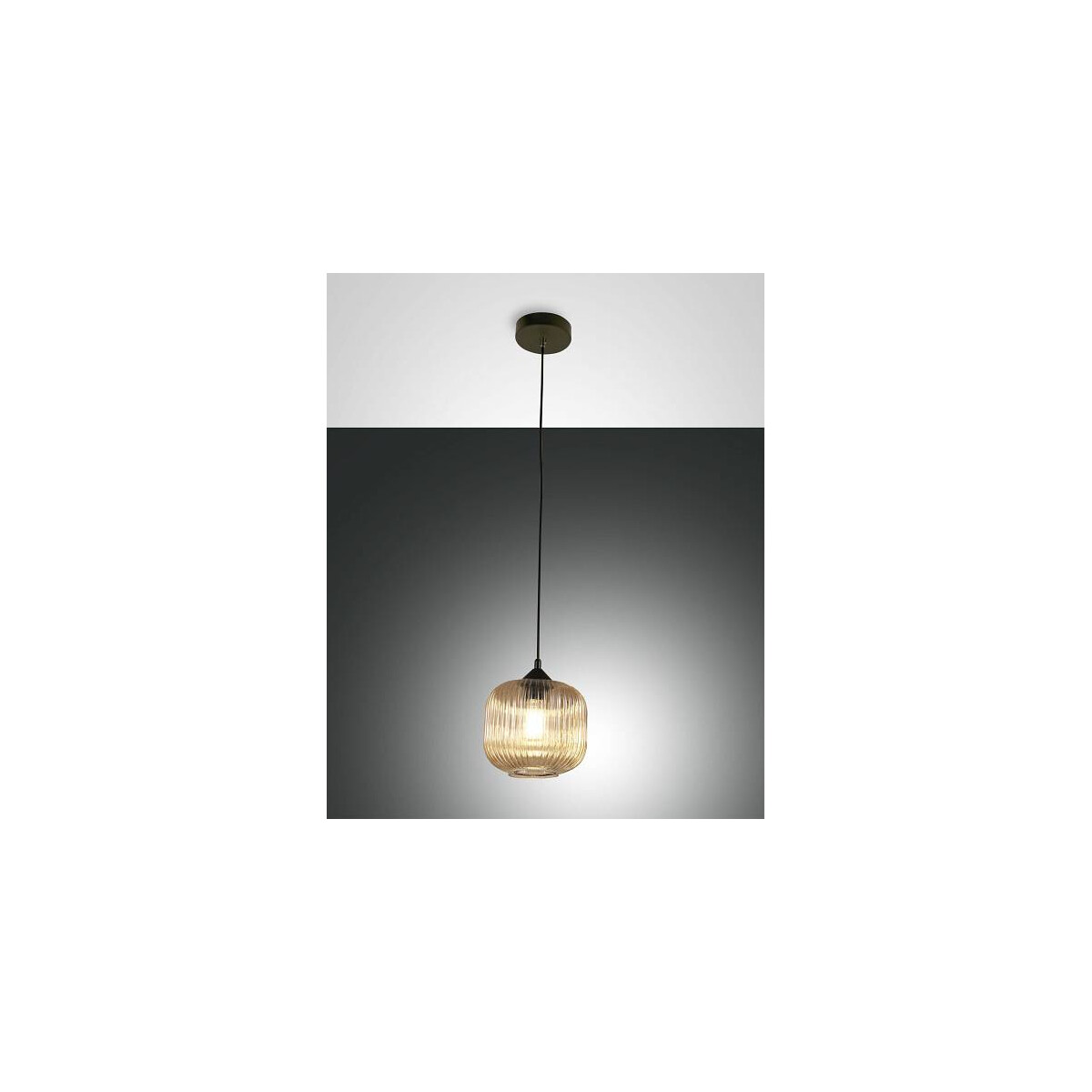 Fabas Luce Dock Pendelleuchte E27 1X40W amber