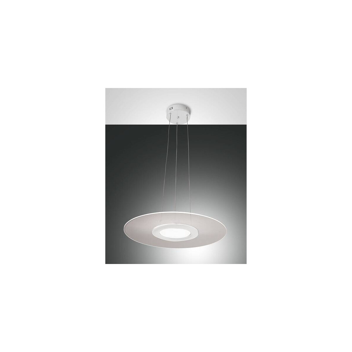 Fabas Luce Angelica Pendelleuchte LED 1X32W weiss