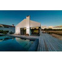 Fabas Luce Lao Wandleuchte LED 2x6W Aluminium und Kristallgl