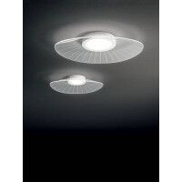Fabas Luce Vela Deckenleuchte LED 1x24W Metall- und Methacry