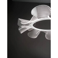 Fabas Luce Sylvie Pendelleuchte LED 1x40W Metall- und Methac